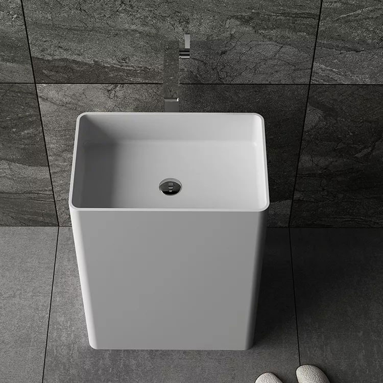 corian bathroom freestanding washbasin manufacturer in turkey 